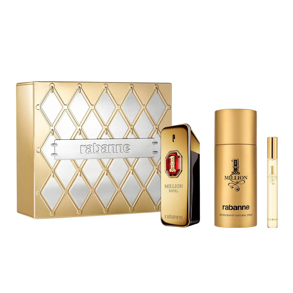 Set Nước Hoa Paco Rabanne 1 Million Royal 100ml + 10ml + Xịt Khử Mùi Chính Hãng 2 Set Nước Hoa Paco Rabanne 1 Million Royal 100ml + 10ml + Xịt Khử Mùi Chính Hãng (2)