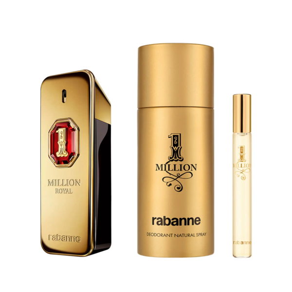 Set Nước Hoa Paco Rabanne 1 Million Royal 100ml + 10ml + Xịt Khử Mùi Chính Hãng (2)
